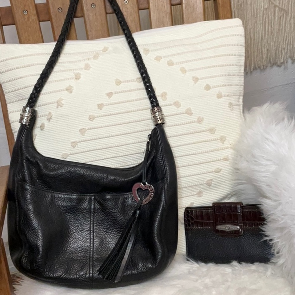 Brighton | ✨Vintage ✨ Hobo Shoulder Bag + Wallet Bundle - Picture 4 of 7
